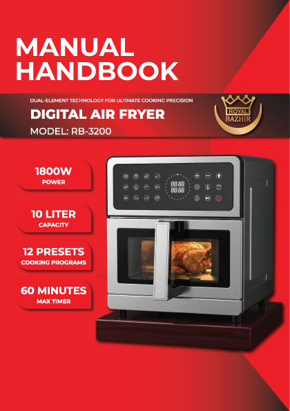 دفترچه راهنمای سرخکن RB-3200